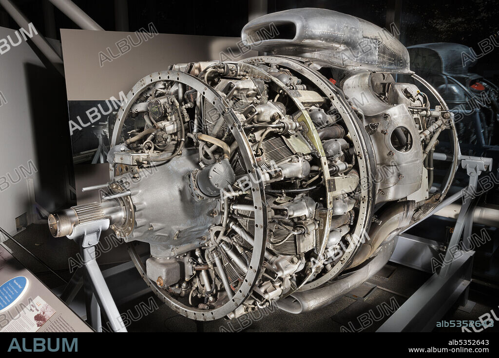 WRIGHT AERONAUTICAL. This engine powered the last generation of piston engine transports, including the Douglas DC-7 and Lockheed Super Constellation. It represents the end of engine-development that began with the famous Wright Whirlwind, and included an entire family of military and commercial piston power plants. The somewhat unique feature of this engine was a turbo compound device, consisting of an exhaust-driven turbine geared to the crankshaft, generating 20 percent additional take-off power without increasing fuel consumption. The Wright R-3350 Turbo-Cyclone 18 also powered the following aircraft types: Lockheed P2V-7 Neptune patrol bomber, Martin P5M-1 and -2 Marlin patrol flying boat, Fairchild C-119F and G Packet troop and cargo transport, Lockheed C-121 transport, and Canadair CL-28 maritime reconnaissance.