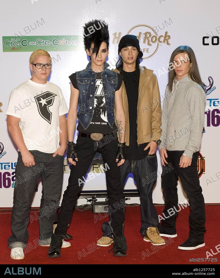 Nov 12, 2009 - Acapulco, Mexico - Pop band TOKIO HOTEL on the red carpet during the second Telehit Awards. Tokio Hotel en la alfombra roja de la segunda entrega de los Premios Telehit. 12/11/2009