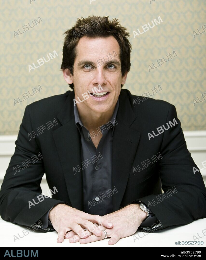 BEN STILLER. August 3, 2008 - Los Angeles, California, U.S. - BEN STILLER promotes the movie 'Tropic Thunder' in Los Angeles. 03/08/2008