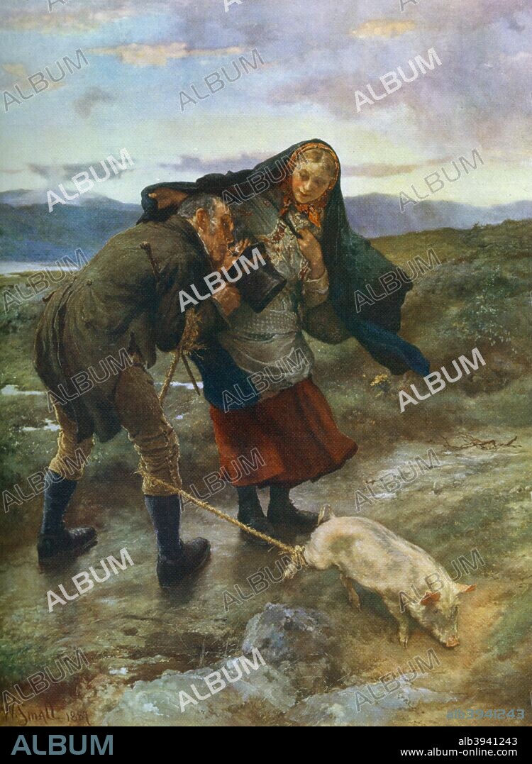 'The Last Match', 1887, (1912). A colour print from Famous Paintings, with an introduction by Gilbert Chesterton, Cassell and Company, (London, New York, Toronto, 1912).