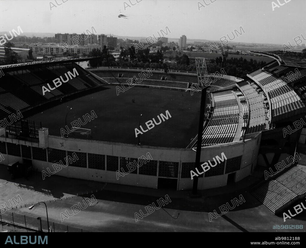 1982. El Benito Villamarín, estadio del Betis.