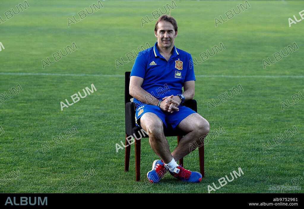 Madrid, 09/03/2016. Interview with the new Spanish football coach, Julen Lopetegui. Photo: Oscar del Pozo ARCHDC.