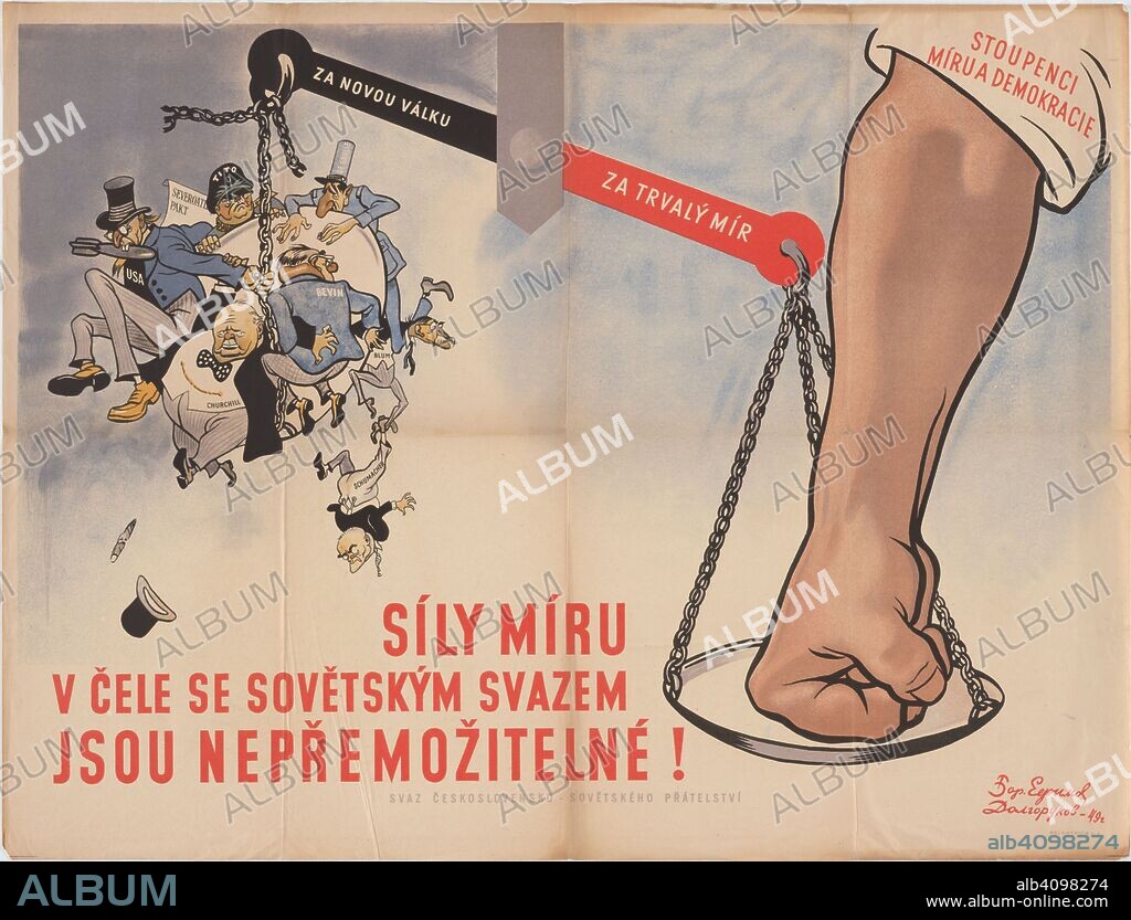 BORIS YEFIMOVICH YEFIMOV. Forces of peace with Soviet Union at their head are invincible!.