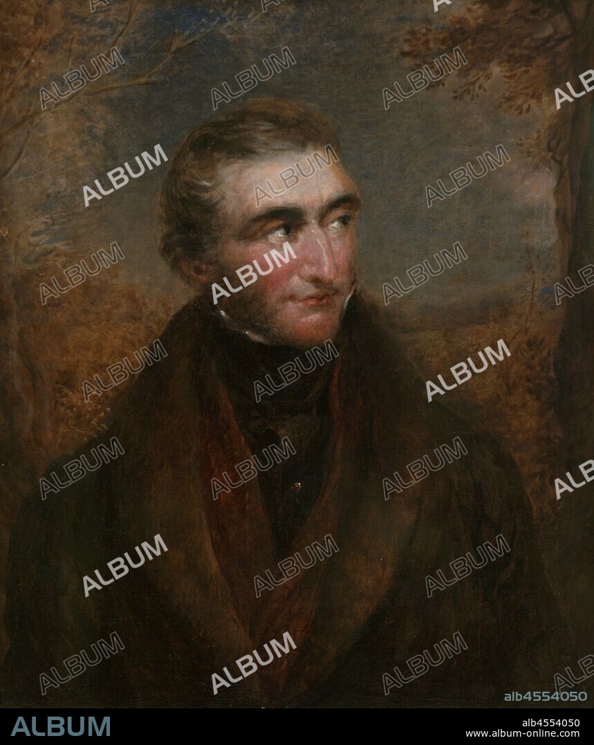 Joseph Mallord William Turner (1775-1851). Pintor romántico inglés especializado en paisajes. Retrato realizado por John Linnell (1792-1882). Oleo obre lienzo,1838. National Portrait Gallery. Londres, Inglaterra.