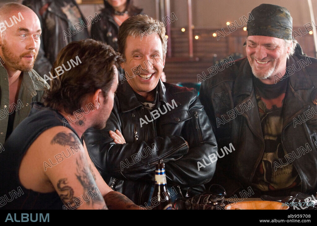 KEVIN DURAND, M. C. GAINEY, RAY LIOTTA and TIM ALLEN in WILD HOGS, 2007, directed by WALT BECKER. Copyright TOUCHSTONE PICTURES / SEBASTIAN, LOREY.