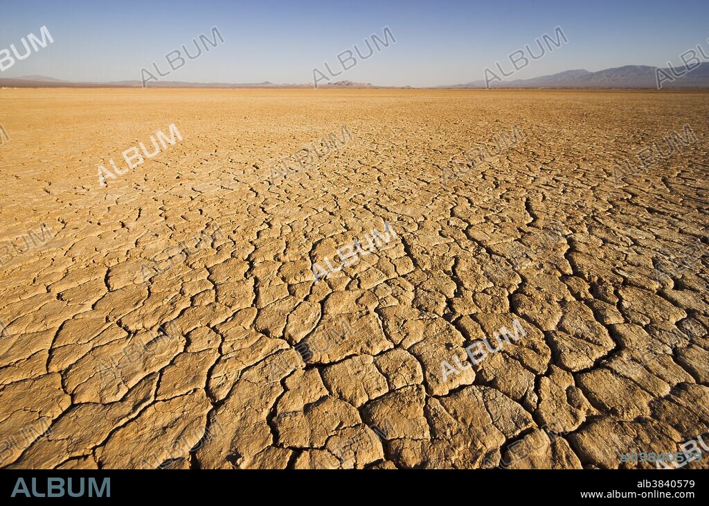 Lucerne Dry Lake, Mojave Desert, California.