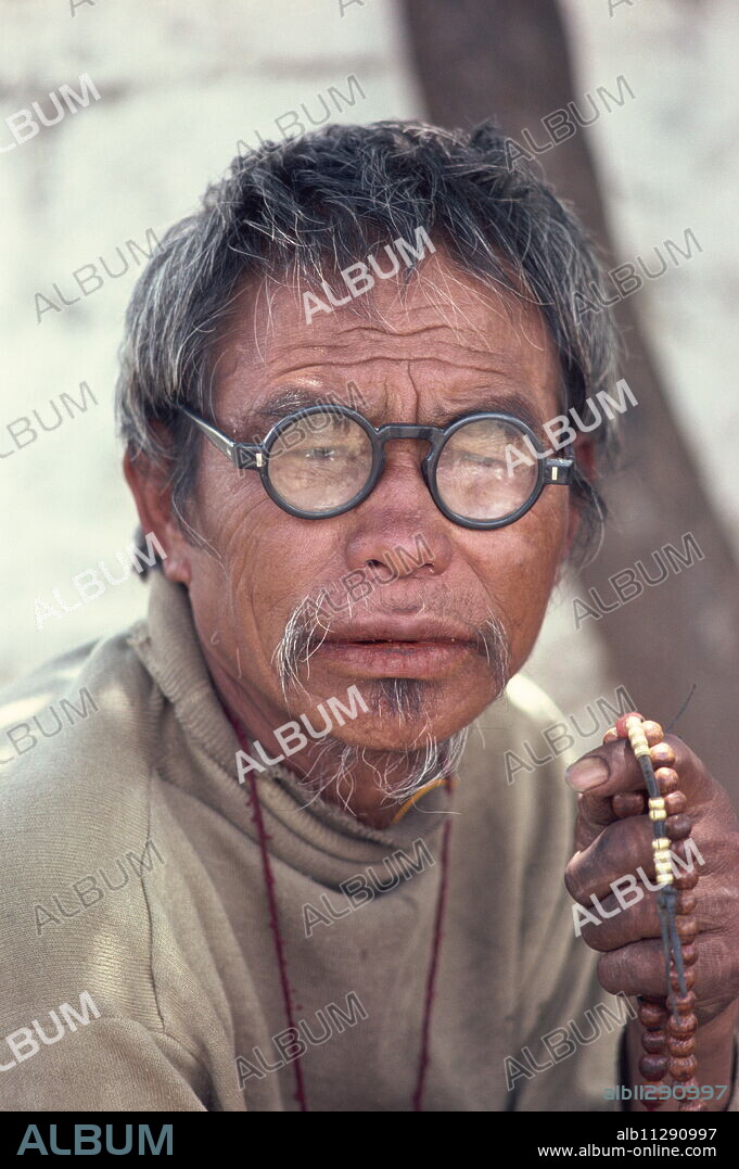 Bhutanese man, Bhutan, Asia.