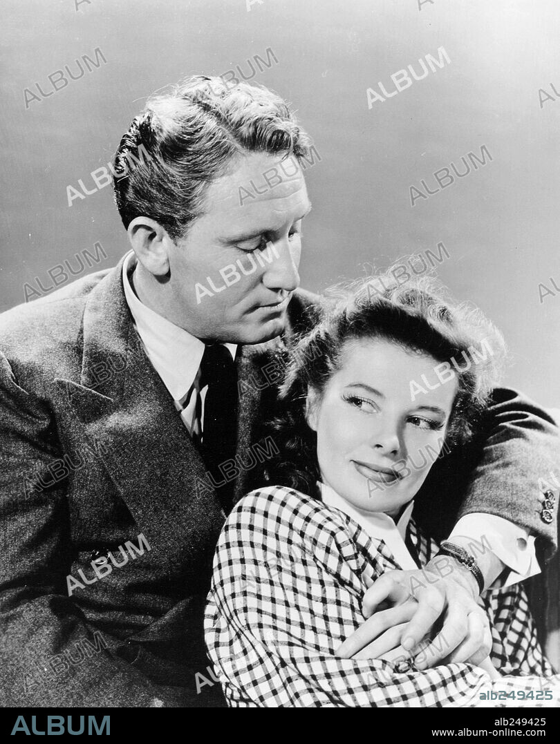 KATHARINE HEPBURN und SPENCER TRACY in WOMAN OF THE YEAR, 1942, unter der Regie von GEORGE STEVENS. Copyright M.G.M.