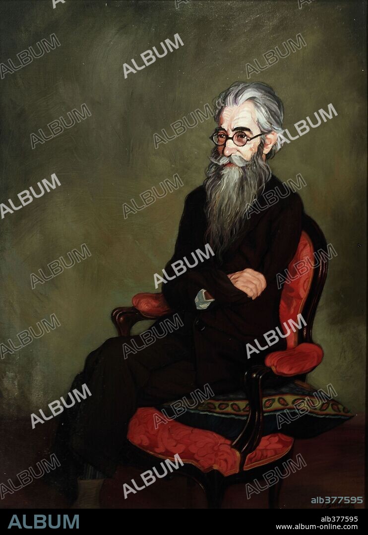 IGNACIO ZULOAGA. Ignacio Zuluaga / 'Retrato de Ramón del Valle-Inclán', 1931, Óleo sobre lienzo, 149 x 109 cm.