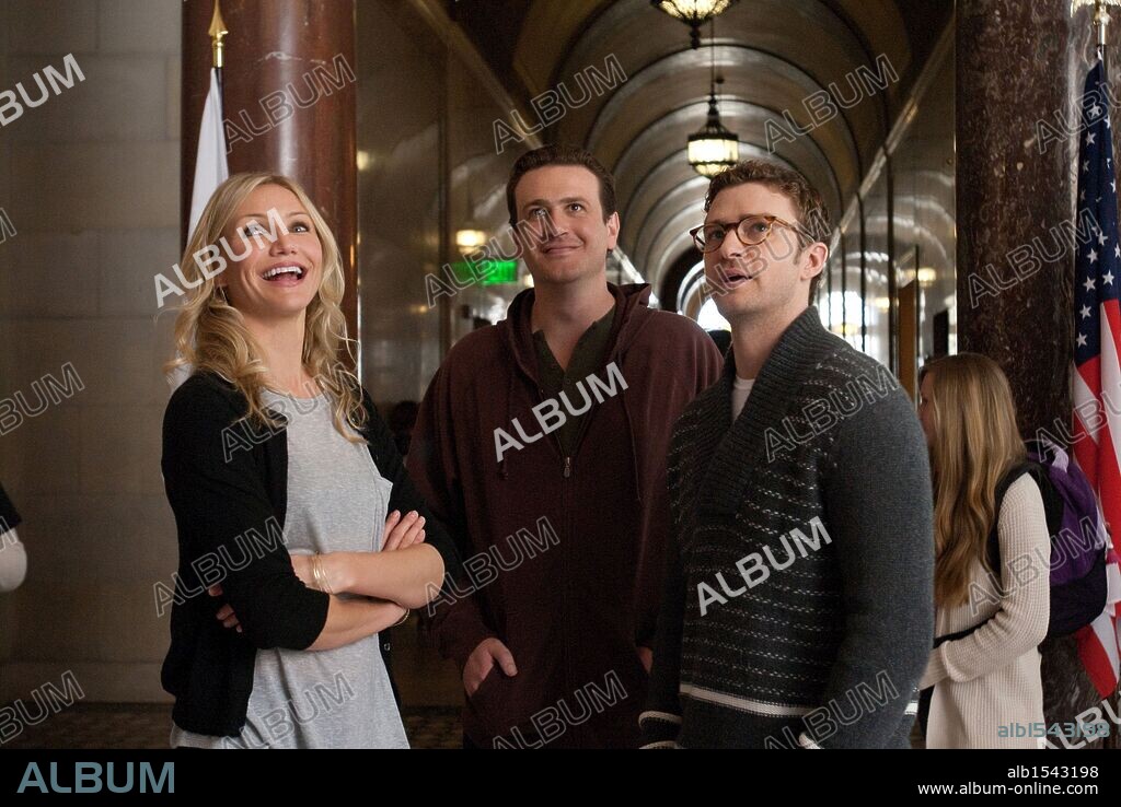 CAMERON DIAZ, JASON SEGEL und JUSTIN TIMBERLAKE in BAD TEACHER, 2011, unter der Regie von JAKE KASDAN. Copyright GOLD/MILLER PRODUCTIONS.