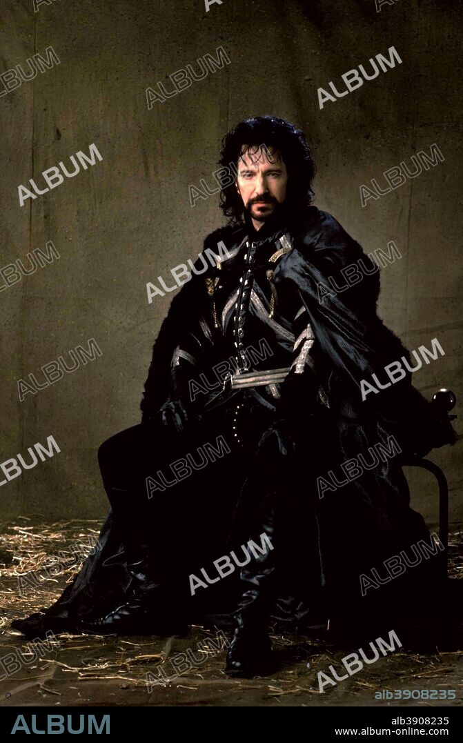ALAN RICKMAN in ROBIN HOOD: PRINCE OF THIEVES, 1991, unter der Regie von KEVIN REYNOLDS. Copyright WARNER BROTHERS.