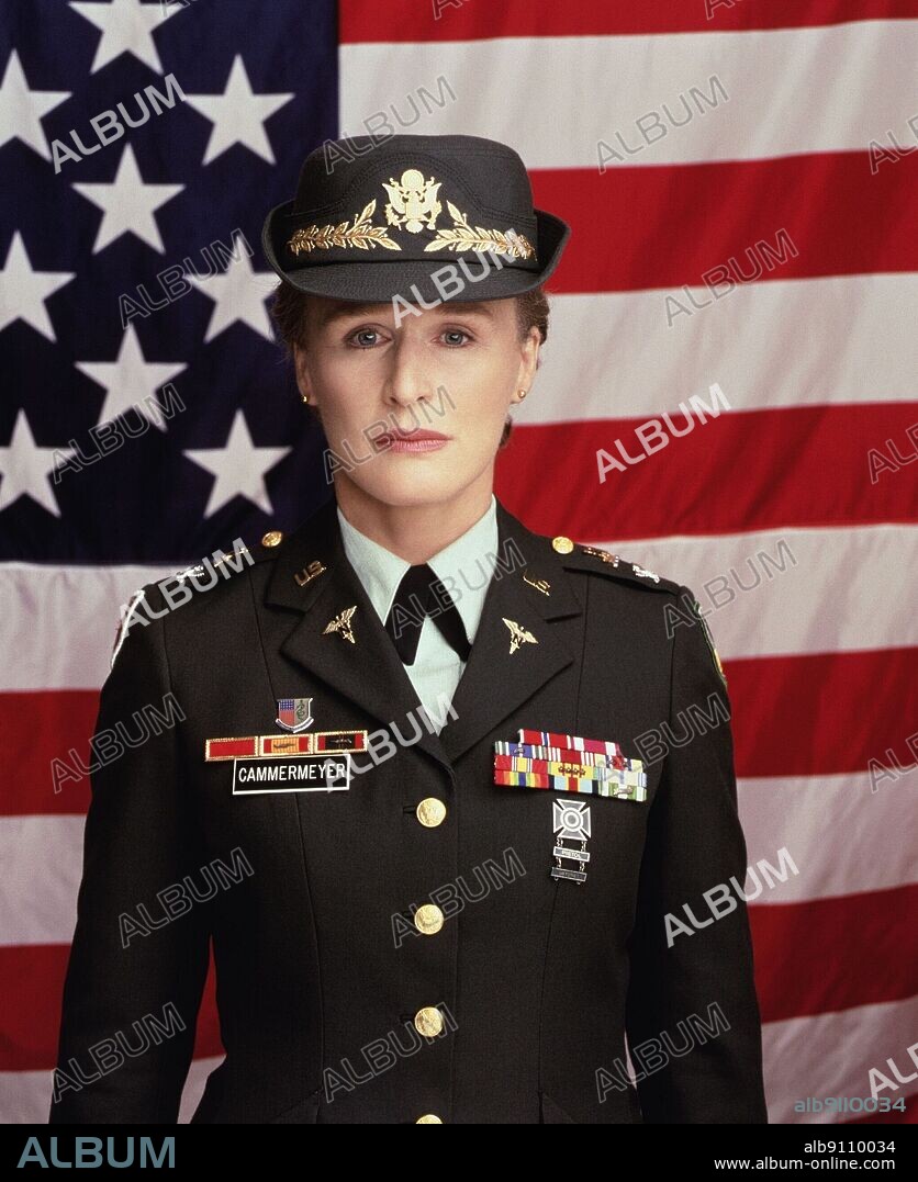 GLENN CLOSE in SERVING IN SILENCE: THE COLONEL MARGARETHE CAMMERMEYER, 1995, directed by JEFF BLECKNER. Copyright TriStar Television.