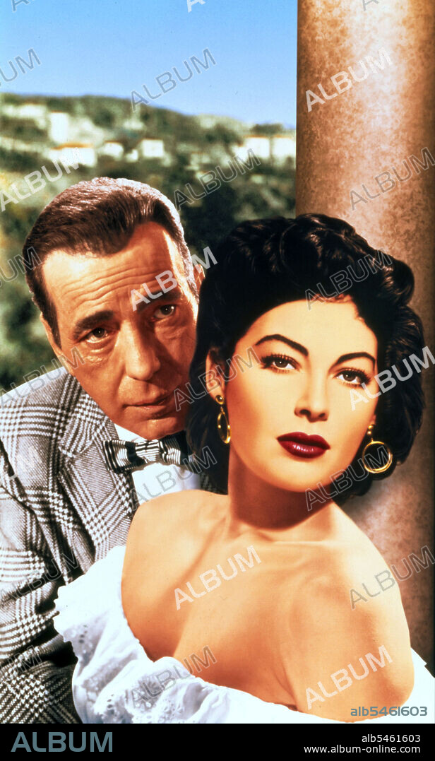 AVA GARDNER y HUMPHREY BOGART en LA CONDESA DESCALZA, 1954 (THE BAREFOOT CONTESSA), dirigida por JOSEPH L. MANKIEWICZ. Copyright UNITED ARTISTS.