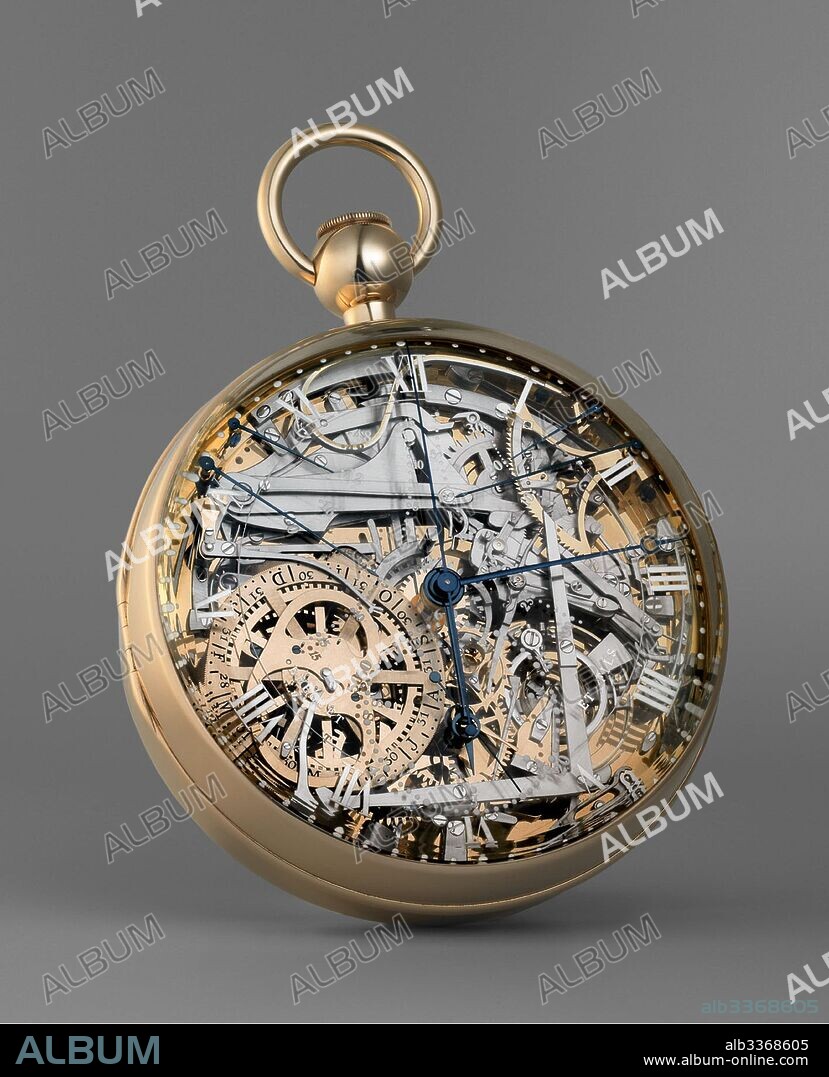 ABRAHAM-LOUIS BREGUET. Marie Antoinette pocket watch No. 1160.