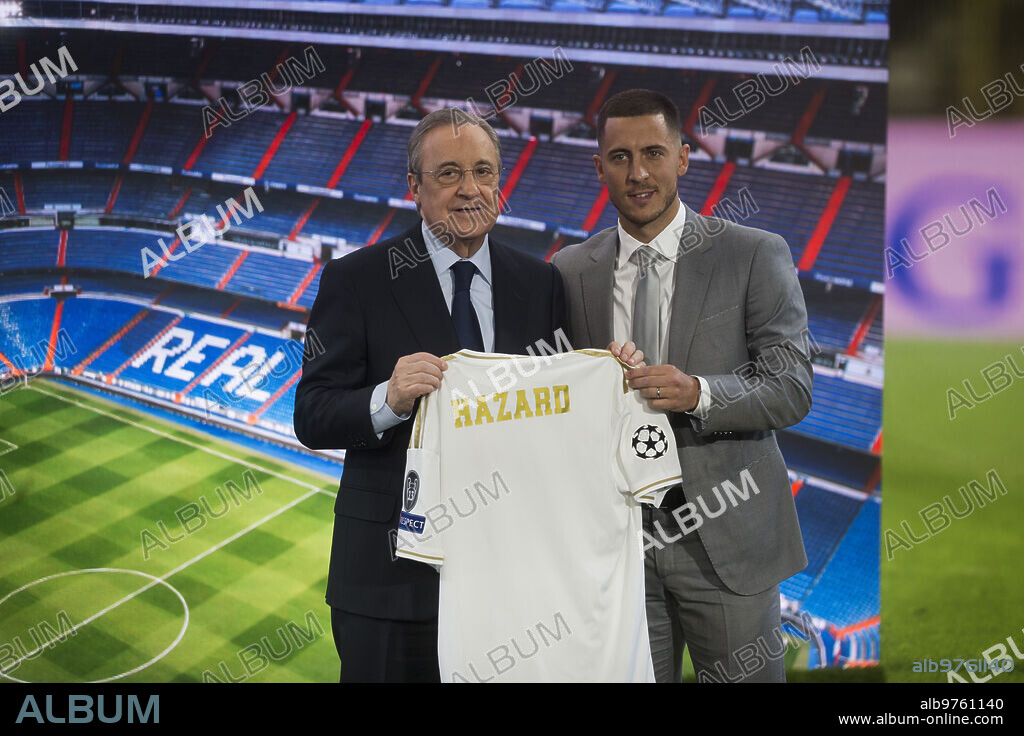 Madrid, 13/06/2019. Presentación de Eden Hazard, como nuevo jugador del Real Madrid. Foto: Ángel de Antonio ARCHDC.