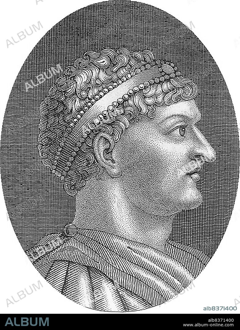 Honorius (384-423) was the second son of Emperor Theodosius I and younger brother to Eastern Emperor Arcadius. Honorius was made Augustus and co-ruler in 393 CE, aged 9. When his father died two years laters, Honorius was given the Western half of the Roman Empire, while Arcadius ruled the East. Young as he was, Honorius was mainly a figurehead for General Stilicho, who had been appointed his guardian and advisor by Theodosius before his death. Stilicho made Honorius marry his daughter Maria to strengthen their bonds.<br/><br/> . Honorius' reign, which was weak and chaotic even by the standards of the rapidly declining Western Roman Empire, was marked by constant barbarian invasions and usurper uprisings. Stilicho defeated many of these threats and played an important role in holding the empire together, but the sudden execution of Stilicho on Honorius' orders in 408 CE paved the way for the empire's collapse, with many of Stilicho's troops defecting en masse to the banner of King Alaric I of the Visigoths.<br/><br/>. Chaos and terror gripped the Western Roman Empire without Stilicho's guiding hand, entire swathes of the empire rising up in protest or lost. Rome itself had been sacked by Alaric in 410 CE, the first time in 800 years. Honorius died of edema in 423 CE without an heir, widely considered as one of the worst emperors in Roman history.