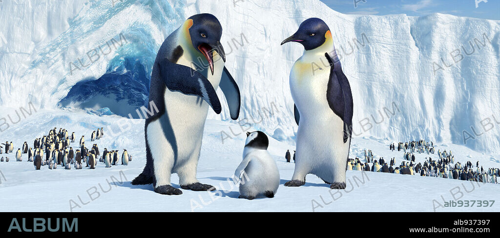 HAPPY FEET: ROMPIENDO EL HIELO, 2006 (HAPPY FEET), dirigida por GEORGE MILLER. Copyright VILLAGE ROADSHOW.