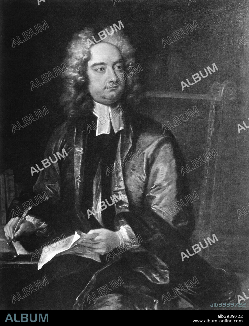 Jonathan Swift, Anglo-Irish writer, 19th century. Swift (1667-1745) is famous for works like Gulliver's Travels, A Modest Proposal, and A Tale of a Tub. Swift is probably the foremost prose satirist in the English language.