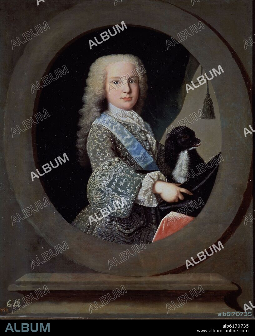 JEAN RANC (1674-1735). EL INFANTE CARDENAL DON LUIS ANTONIO DE BORBON -OLEO/LIENZO - 105 x 84 cm - NP 2265 - BARROCO FRANCES.