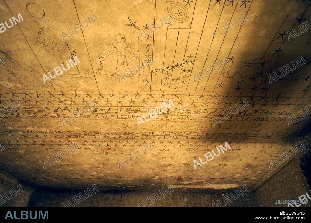Egipto. Tumba 353 Senenmut, Luxor.