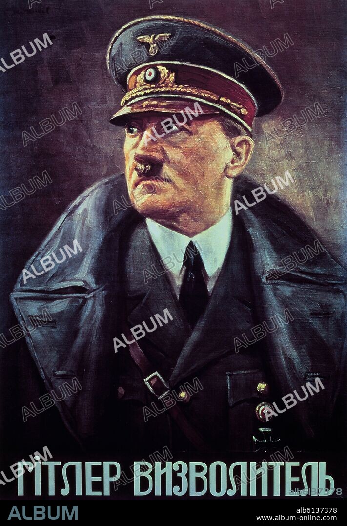 CARTEL - ADOLFO HITLER (1889-1945).