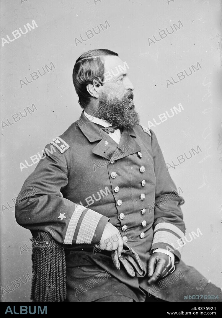 Adm. D.D. Porter, between 1855 and 1865. [Superintendent of the US Naval Academy].