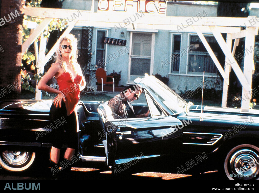 LAURA DERN y NICOLAS CAGE en CORAZÓN SALVAJE, 1990 (WILD AT HEART), dirigida por DAVID LYNCH. Copyright PolyGram Filmed Entertainment/Propaganda Films.