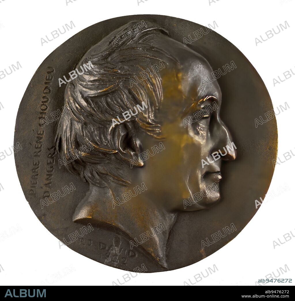 Portrait of Pierre-René Choudieu (1761-1838), Conventional, David d'Angers, Pierre-Jean, Sculptor, In 1832, 19th century, Sculpture, Medallion (sculpture), Dimensions - Work: Diameter: 15 cm.