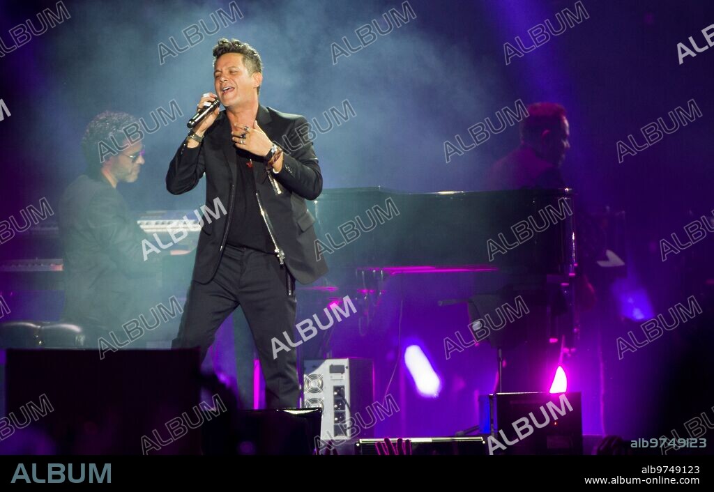 Madrid, 24/06/2017. Concierto de Alejandro Sanz en el estadio Vicente Calderón. Foto: de san Bernardo Archdc.