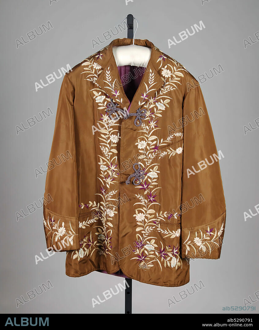 Smoking jacket probably Japanese 1870 79. Creator Unknown. Album alb5290791