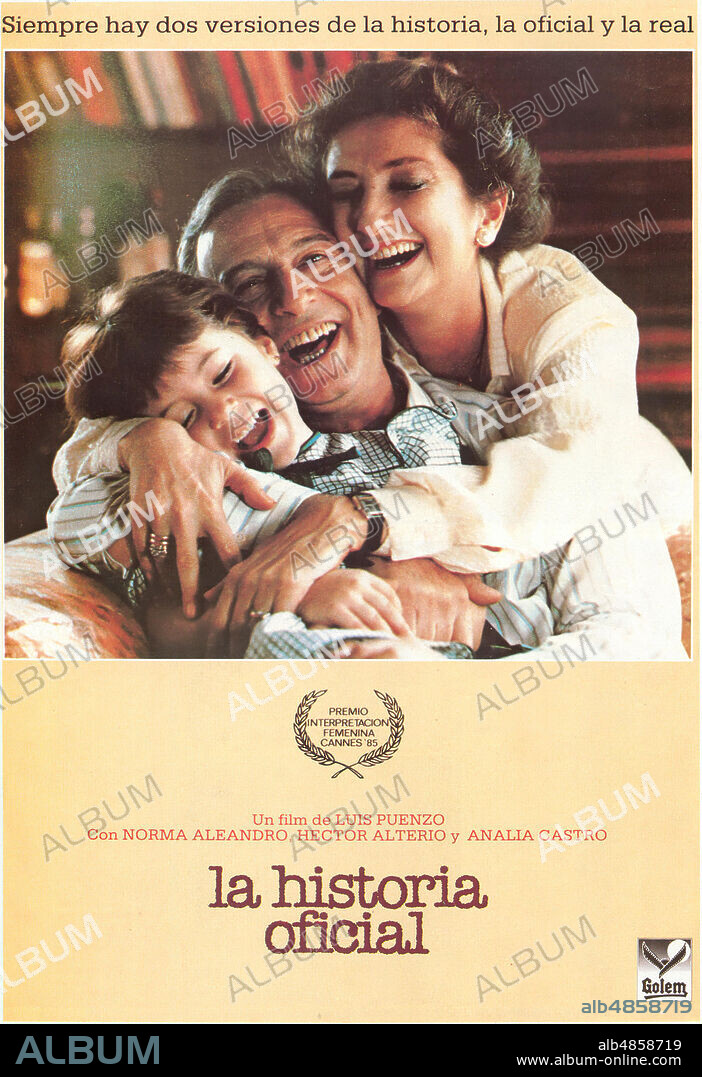 Poster of THE OFFICIAL STORY, 1985 (LA HISTORIA OFICIAL), directed by LUIS PUENZO. Copyright VIRGIN FILMS.