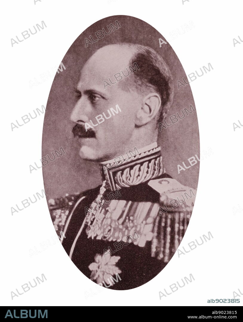Photographic portrait of Prince Haakon VII of Norway (1872-1957) a Danish prince and first King of Norway. Dated 20th Century.