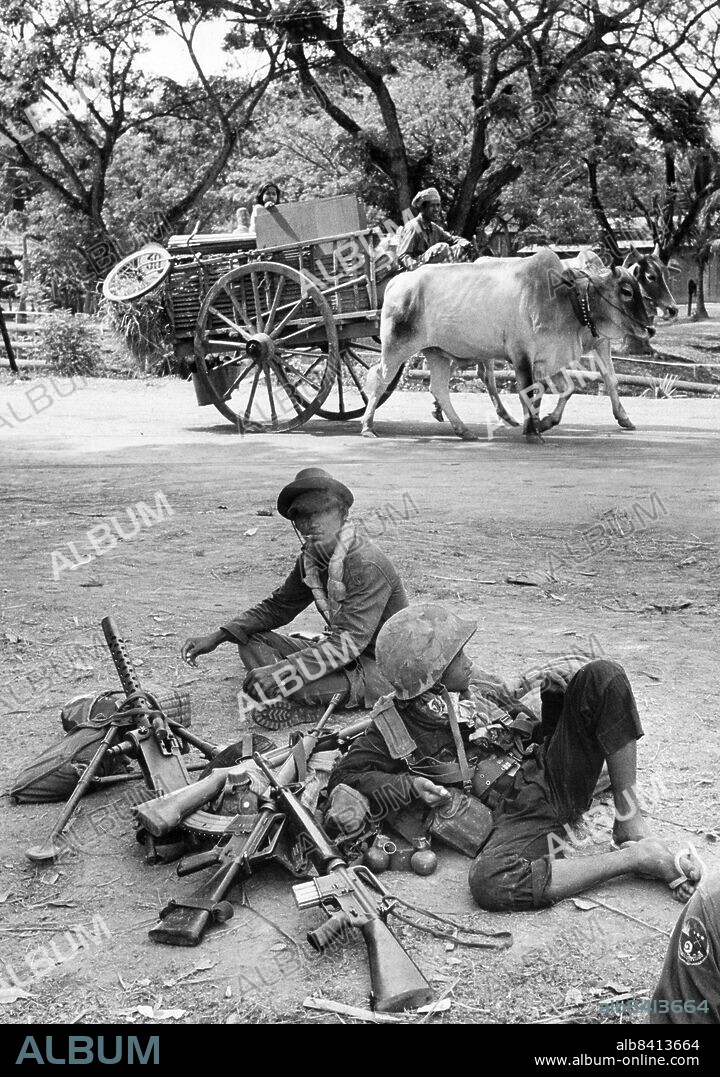 Phnom Penh 1973-03-30. The Cambodian army is despised by the civilian population and by its enemies. Photo: Sven-Erik Sjoberg / DN / TT / Code: 53.
