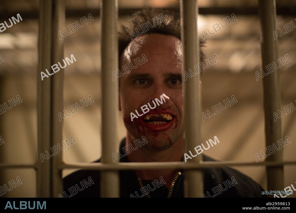 WALTON GOGGINS in AMERICAN ULTRA, 2015, directed by NIMA NOURIZADEH. Copyright PALMSTAR MEDIA/BRIDGE FINANCE COMPANY/CIRCLE OF CONFUSION.