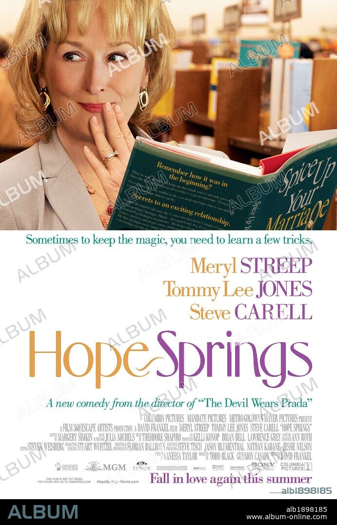 Poster of HOPE SPRINGS, 2012, directed by DAVID FRANKEL. Copyright MANDATE PICTURES.