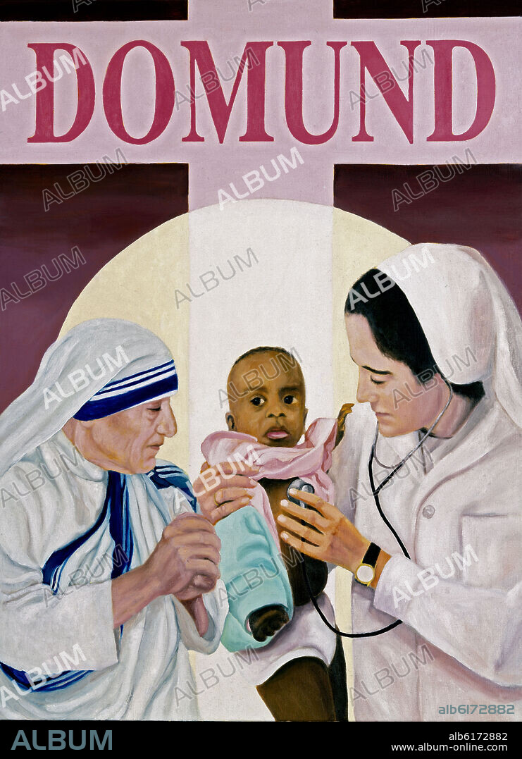 TOMÁS REVIEJO BUENO. DOMUND - 1998 - LA MADRE TERESA DE CALCUTA Y LA MISIONERA ROSA MUÑOZ.