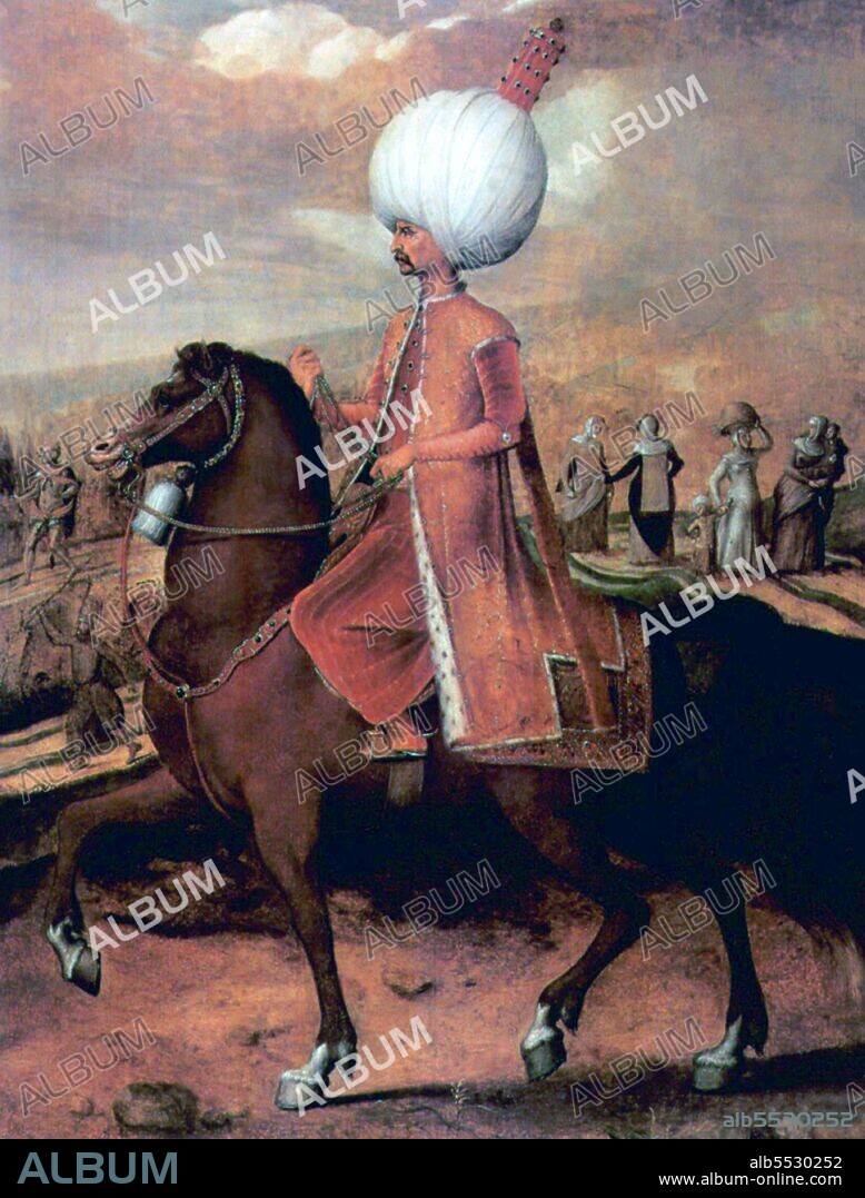 Sultan Suleyman I (1494-1566), also known as 'Suleyman the Magnificent' and 'Suleyman the Lawmaker', was the 10th and longest reigning sultan of the Ottoman empire. He personally led his armies to conquer Transylvania, the Caspian, much of the Middle East and the Maghreb. He intoduced sweeping reforms in Turkish legislation, education, taxation and criminal law, and was highly respected as a poet and a goldsmith. Suleyman also oversaw a golden age in the development of arts, literature and architecture in the Ottoman empire.