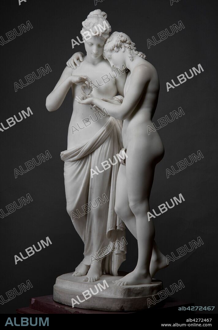 ANTONIO CANOVA. Amor and Psyche.