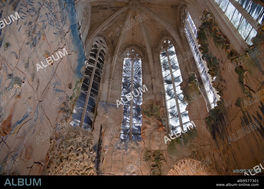 MIQUEL BARCELÓ. Capilla del Santissim Sagrament, reformada por Miquel Barceló.Catedral de Mallorca (s. XIII-s.XX).Palma.Mallorca.Islas Baleares. España.
