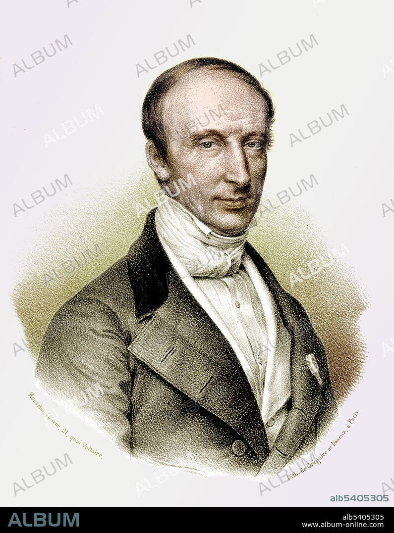 Augustin-Louis Cauchy, French Mathematician