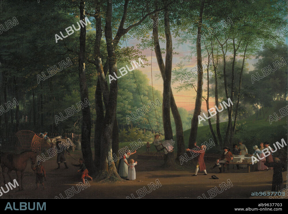 JENS JUEL. The Dancing Glade at Sorgenfri, North of Copenhagen, 1800.