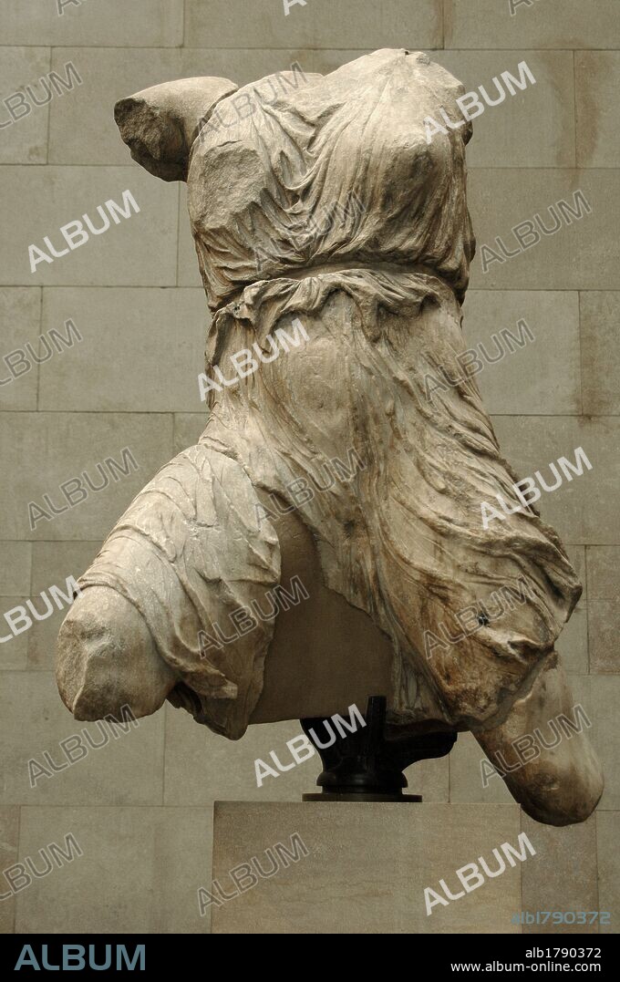 Greece. Athens. Parthenon West Pediment. Figure of Iris. About 438-432 BC. High Classical.