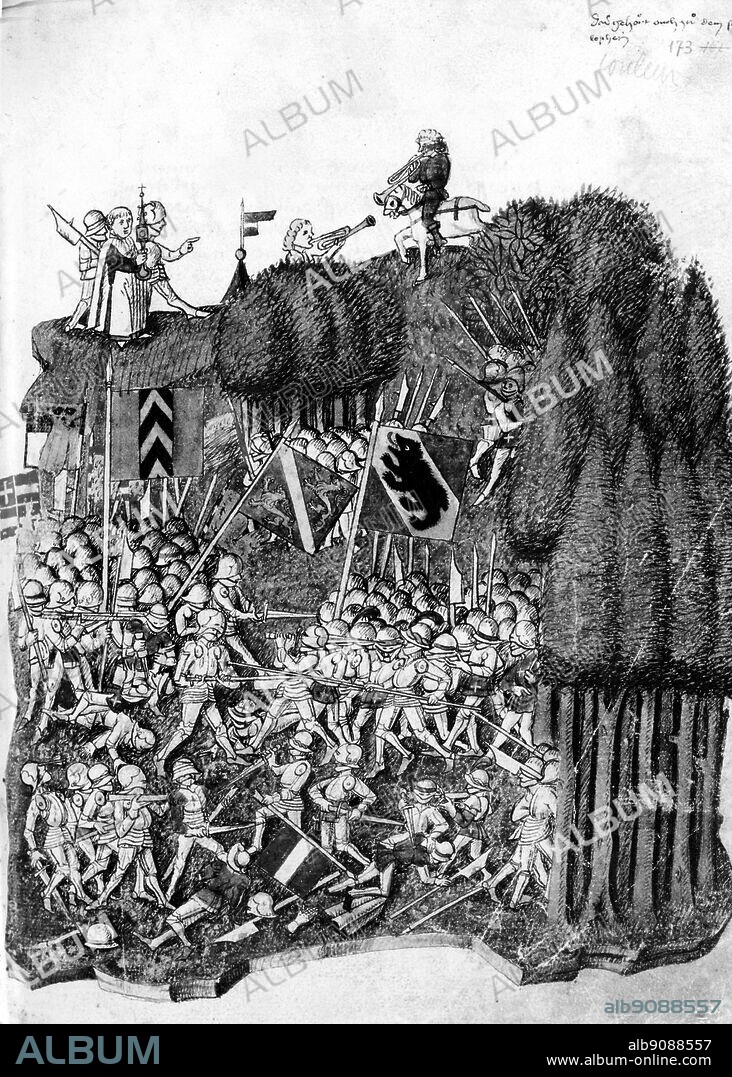 Warfare/The Middle Ages. The Battle of Laupen, 1339.