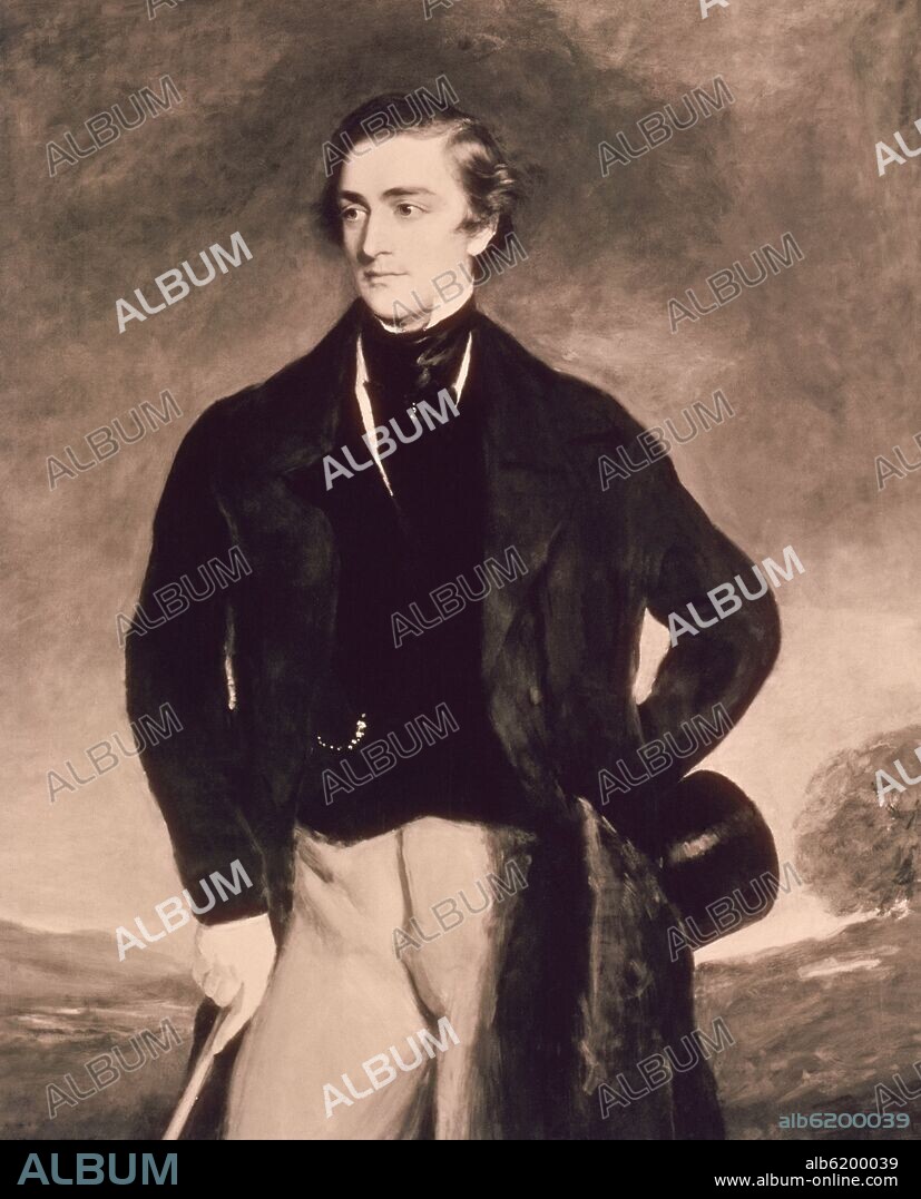 FRANCIS GRANT. SIDNEY HERBERT (1810-1861) - SECRETARIO DE ESTADO PARA LAS COLONIAS - SIGLO XIX.