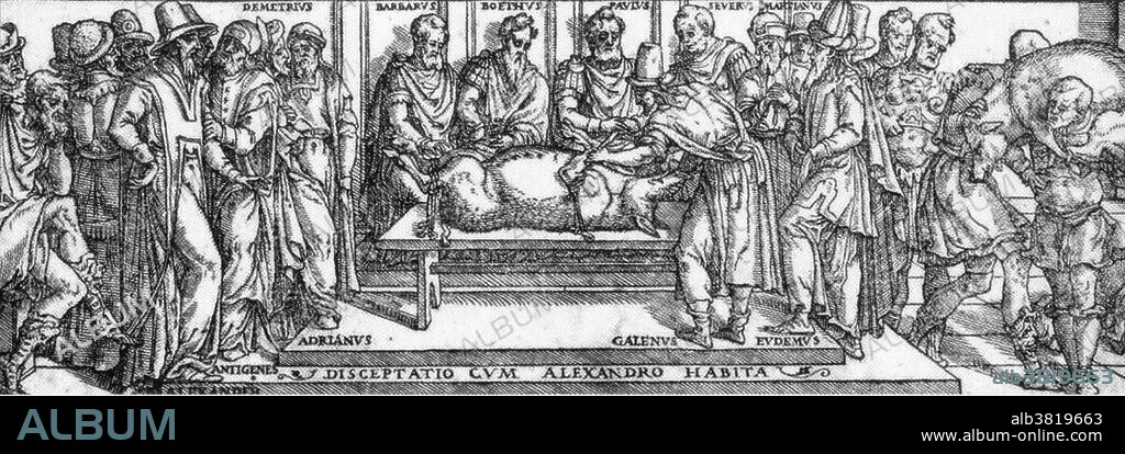Galen (131-201) was born in Pergamos in Asia Minor. After receiving medical training in Smyrna and Alexandria, he gained fame as a surgeon to the gladiators of Pergamos. He was eventually summoned to Rome to be the physician of the Emperor Marcus Aurelius. Galen spent the rest of his life at the Court writing an enormous corpus of medical works. Taking Hippocrates' notions of the humors and pathology, he incorporated the anatomical knowledge of noted Alexandrians. A supporter of observation and reasoning, he was one of the first experimental physiologists, researching the function of the kidneys and the spinal cord in controlled experiments. His works came to symbolize Greek medicine to the medical scholars of Europe and the Middle East for the next 15 centuries. The most accomplished of all medical researchers of antiquity, he contributed greatly to the understanding of many scientific disciplines including anatomy, physiology, pathology, pharmacology, neurology, philosophy, and logic.