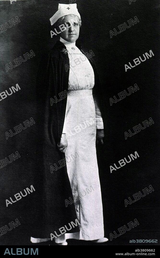 Jane Arminda Delano (1862-1919) was a nurse and founder of the American Red Cross Nursing Service. A leading pioneer of the modern nursing profession, Delano almost single-handedly created American Red Cross Nursing when she united the work of the American Nurses Association, the Army Nurse Corps, and the American Red Cross. Through her efforts, emergency response teams were organized for disaster relief and over 8,000 registered nurses were trained and ready for duty by the time the United States entered World War I. During the course of the War, more than 20,000 of her nurses played vital roles with the United States military. She was posthumously awarded the Distinguished Service Medal.