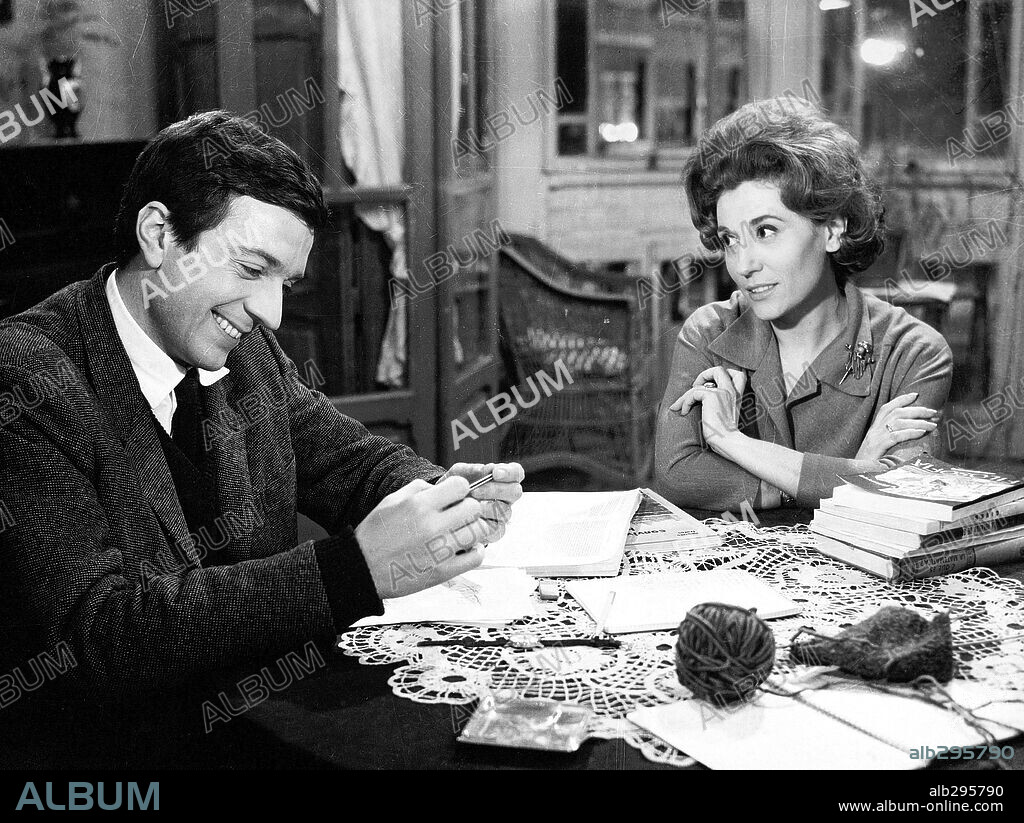 JEAN-PIERRE CASSEL and JULIA GUTIERREZ CABA in NOTHING EVER HAPPENS, 1965 (NUNCA PASA NADA), directed by JUAN ANTONIO BARDEM. Copyright COCINOR.