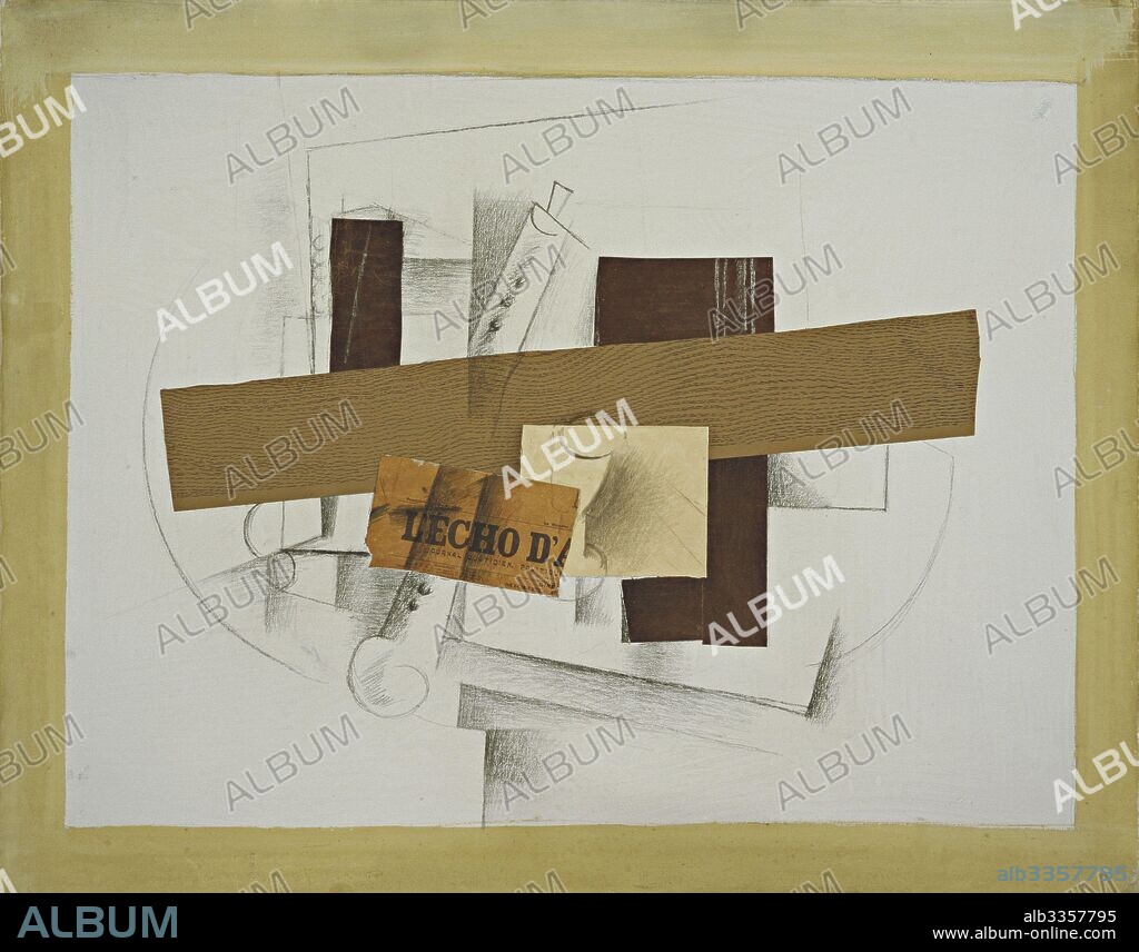 GEORGES BRAQUE. Still Life with Tenora.