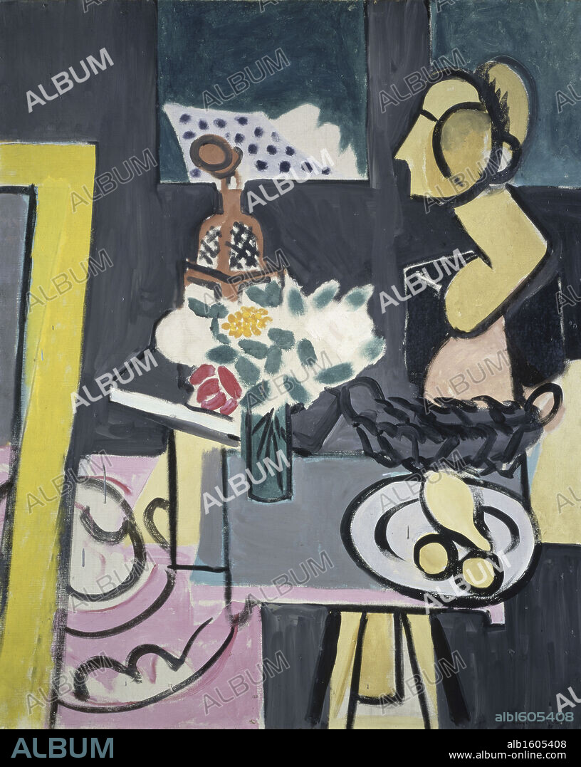 Still Life with a Plaster Bust by Henri Matisse, 1916, 1869-1954, USA, Pennsylvania, Merion, Barnes Foundation.