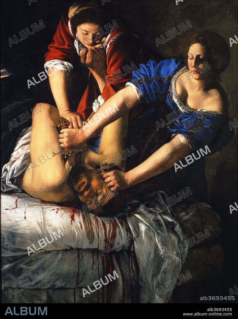 ARTEMISIA GENTILESCHI. Judith Beheading Holofernes.